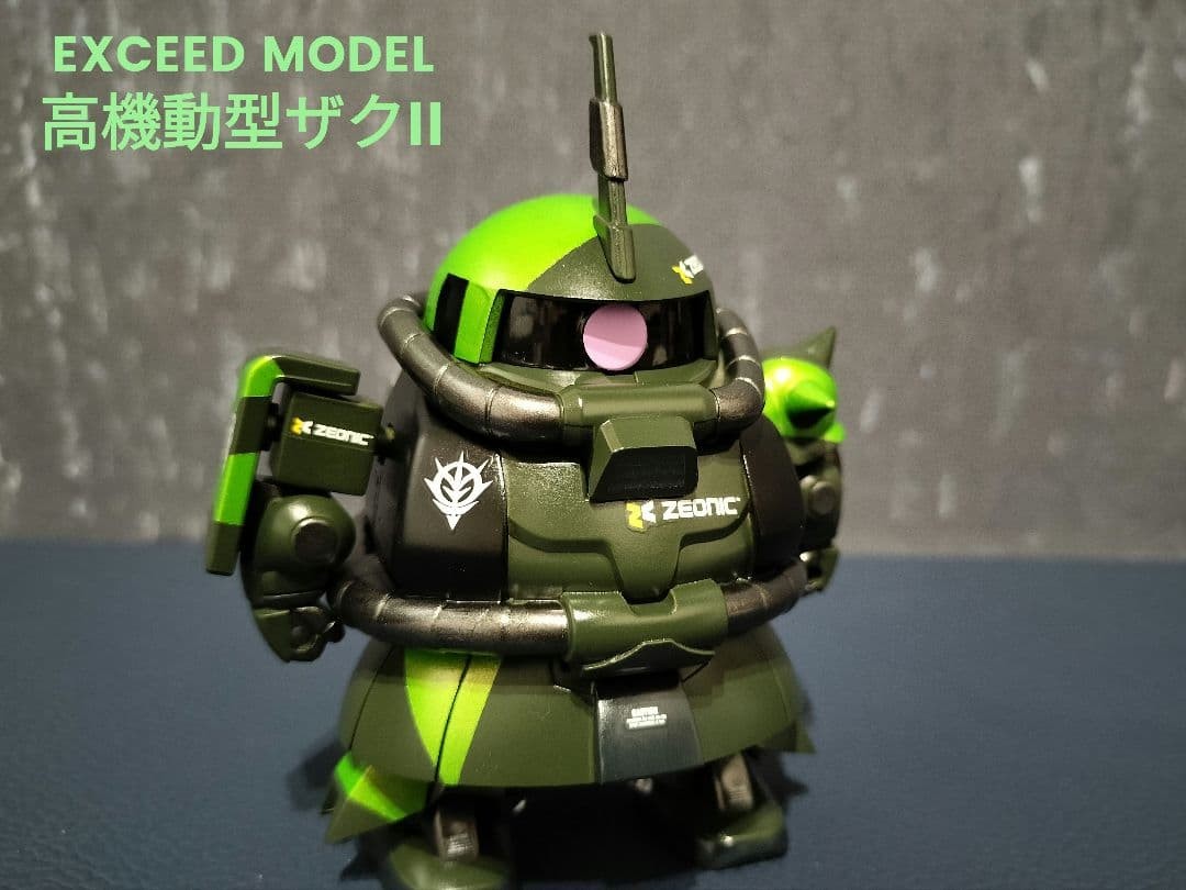 Zaku Exceed Modello Zaku Ricircolo Colore Completamente Verniciato Alta Mobilità Tipo Zaku