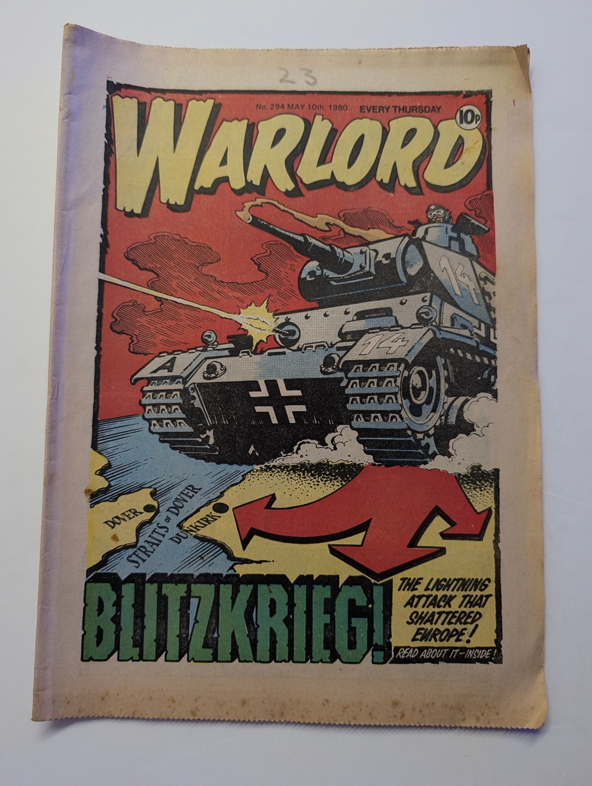Warlord Comic No 294, May 10th 1980.