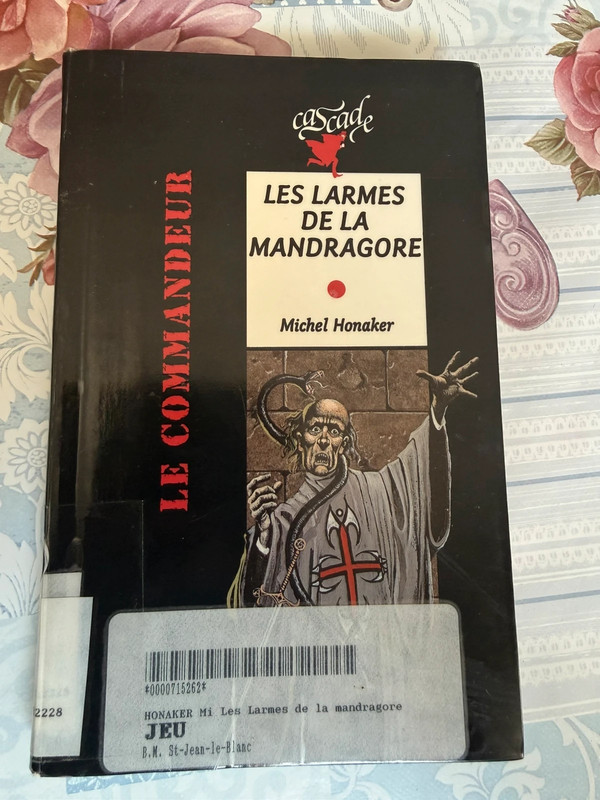 📚 Les Larmes de la mandragore – Michel Honaker