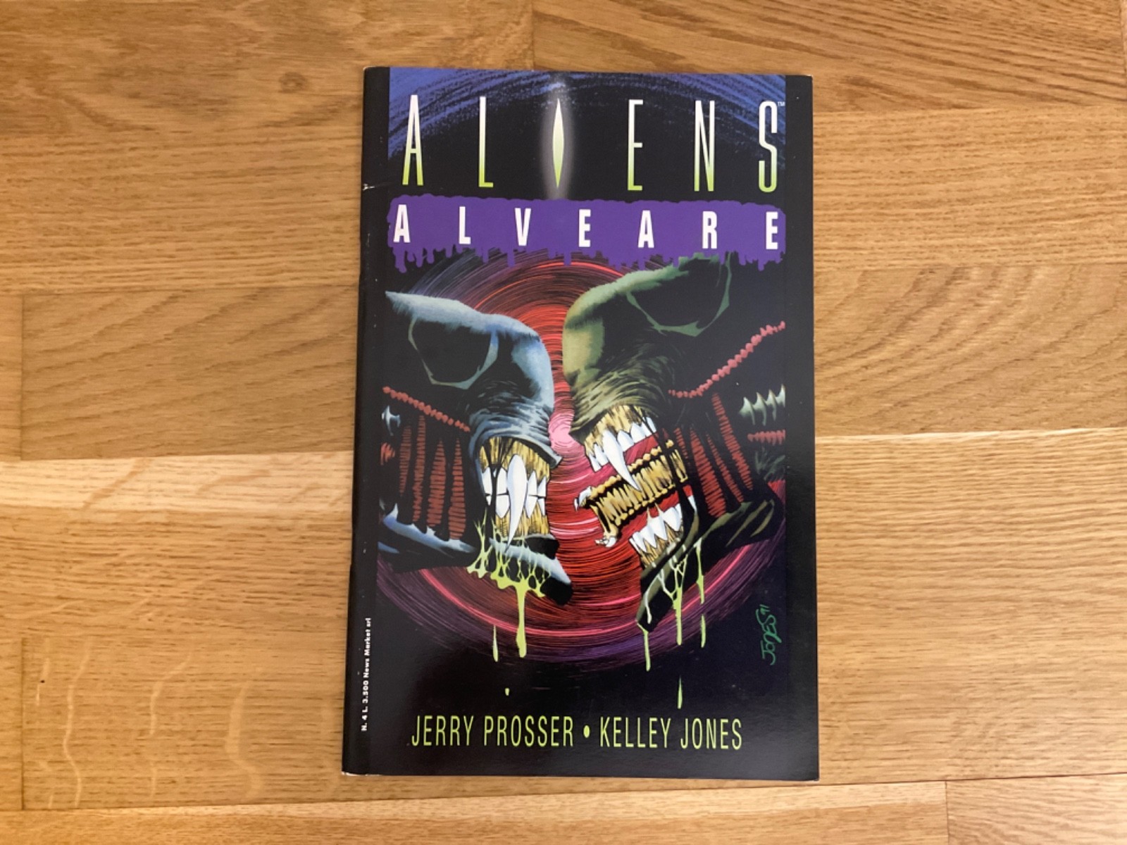 ALIENS ALVEARE N. 4 - 1994 NEWS MARKET SRL - OTTIMO - TIPO MARVEL