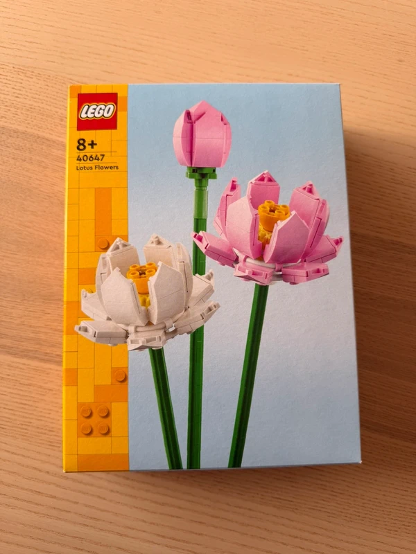 Lego fleurs de lotus. Lot de 2.