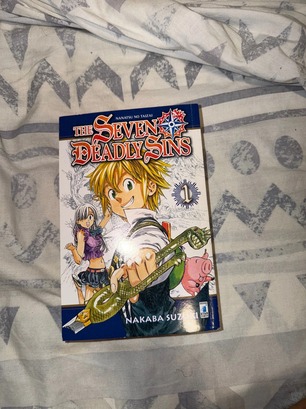 Fumetto Manga The Seven Deadly Sins