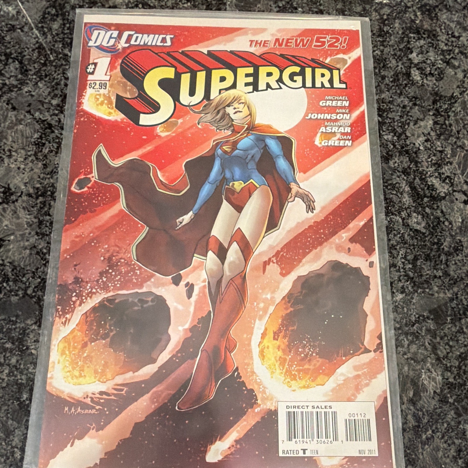 Supergirl New 52 #1, #3, #4, and LEGION 91 #32