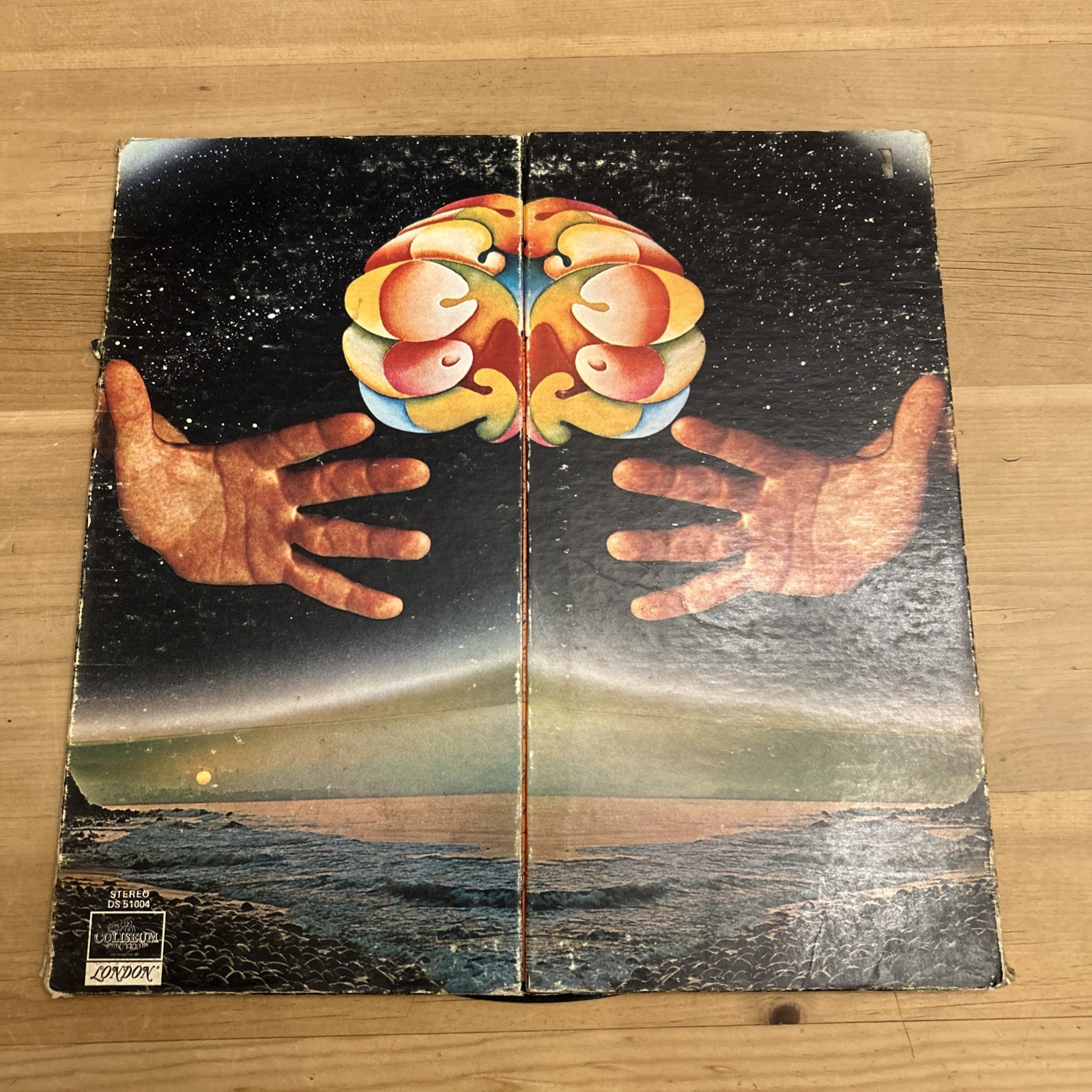 Touch 20-20 sound lp coliseum vinyl record fold out cover psych rock london