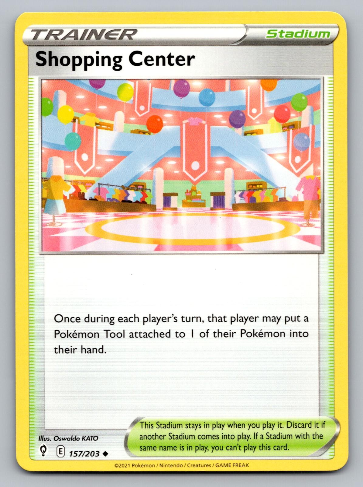 Centro Commerciale 157/203 Cieli Evoluti Non Comuni Pokemon Moderatamente Giocato