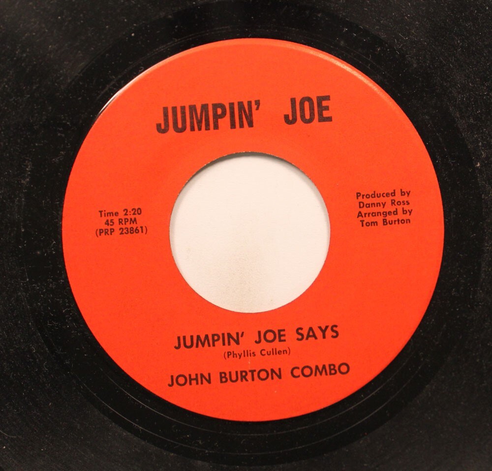 Rockabilly Novità ASU Football 45 John Burton Combo - Jumpin' Joe Dice / Dixie