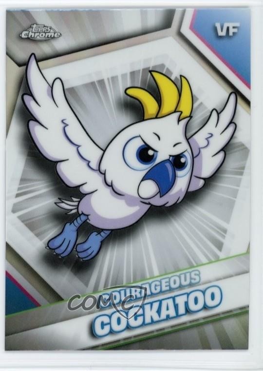 2026 Topps Chrome VeeFriends Refractor Courageous Cockatoo #59 17uv