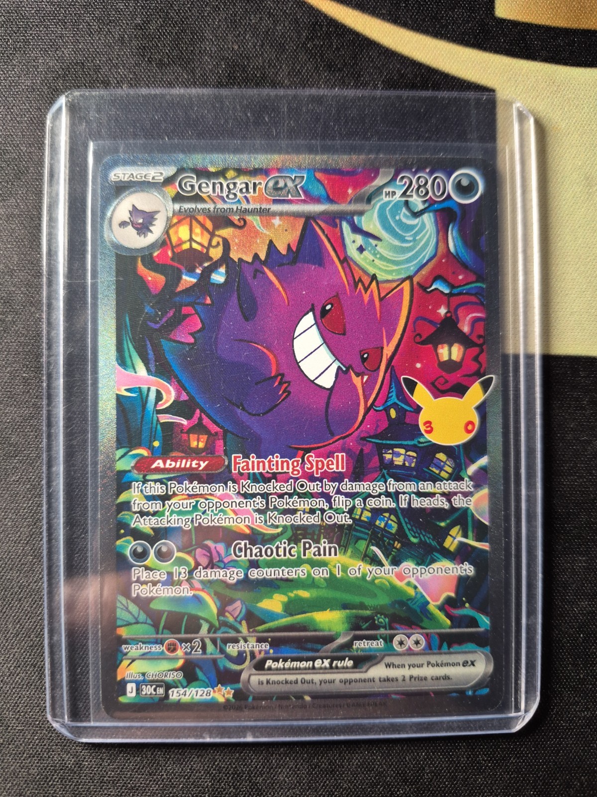 Gengar ex 154/128 30th Celebration