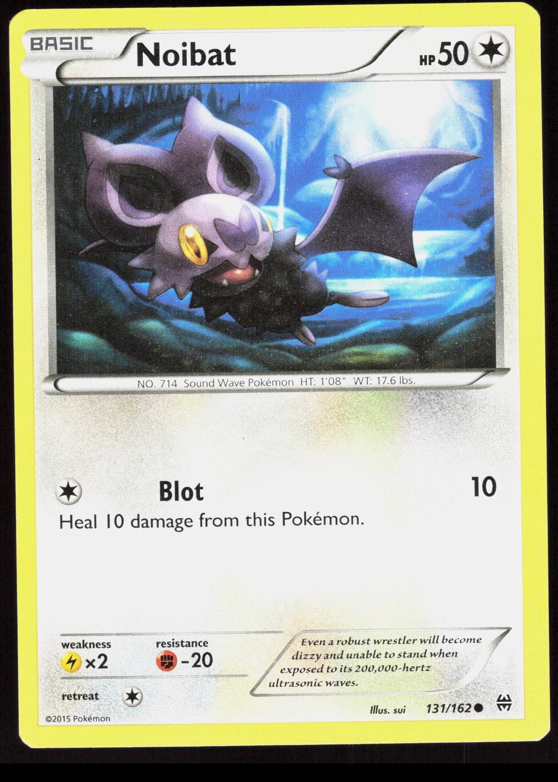 BREAKthrough Noibat 131/162 Pokemon comune quasi nuovo/m