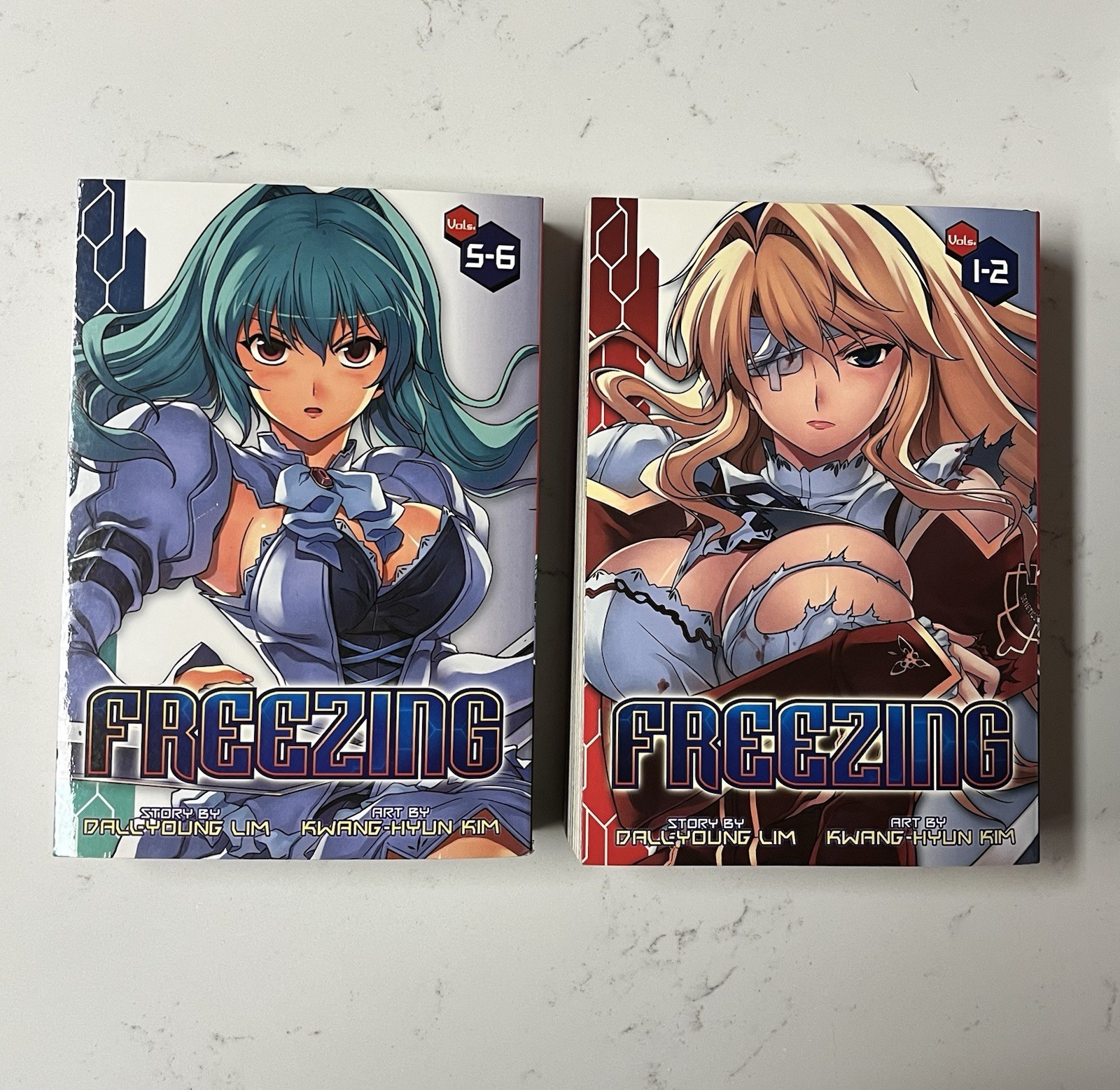 Congelamento Vol. 1-2 / 5-6 di Dall-Young Lim & Kwang-Hyun Kim Manga Inglese