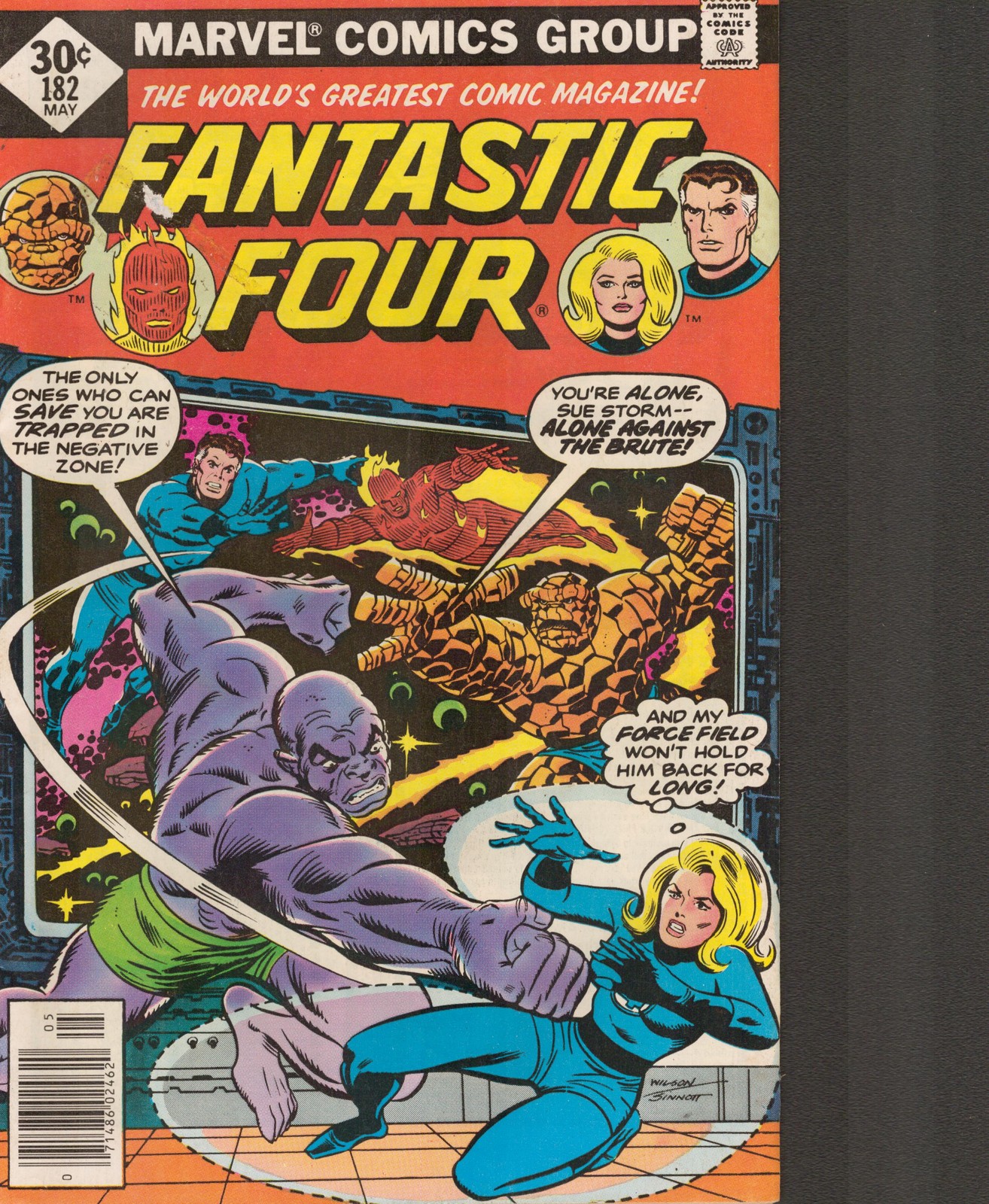 55232: MARVEL FANTASTIC FOUR #182 Grado VG