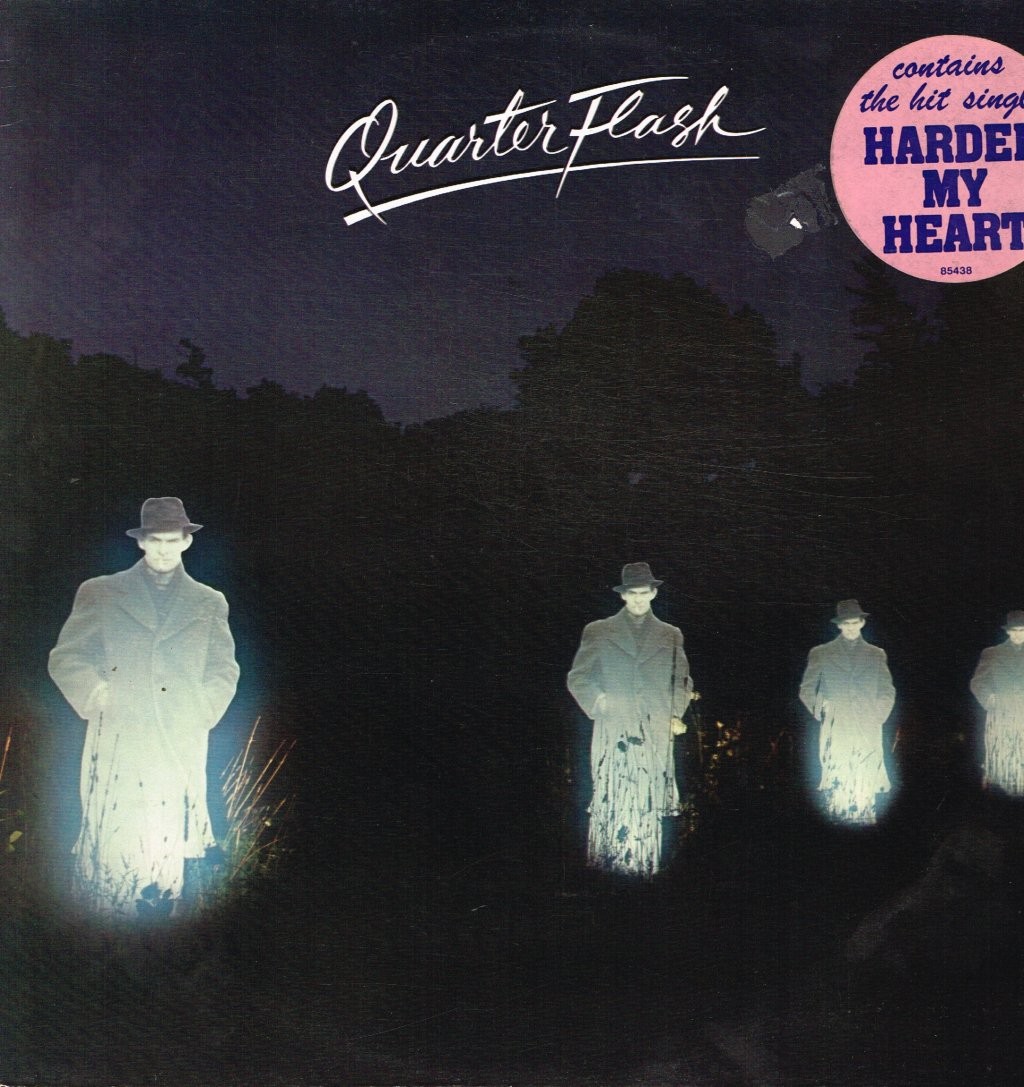 Quarterflash Self-Titled LP vinyl Europe Geffen 1981 in info stickered sleeve