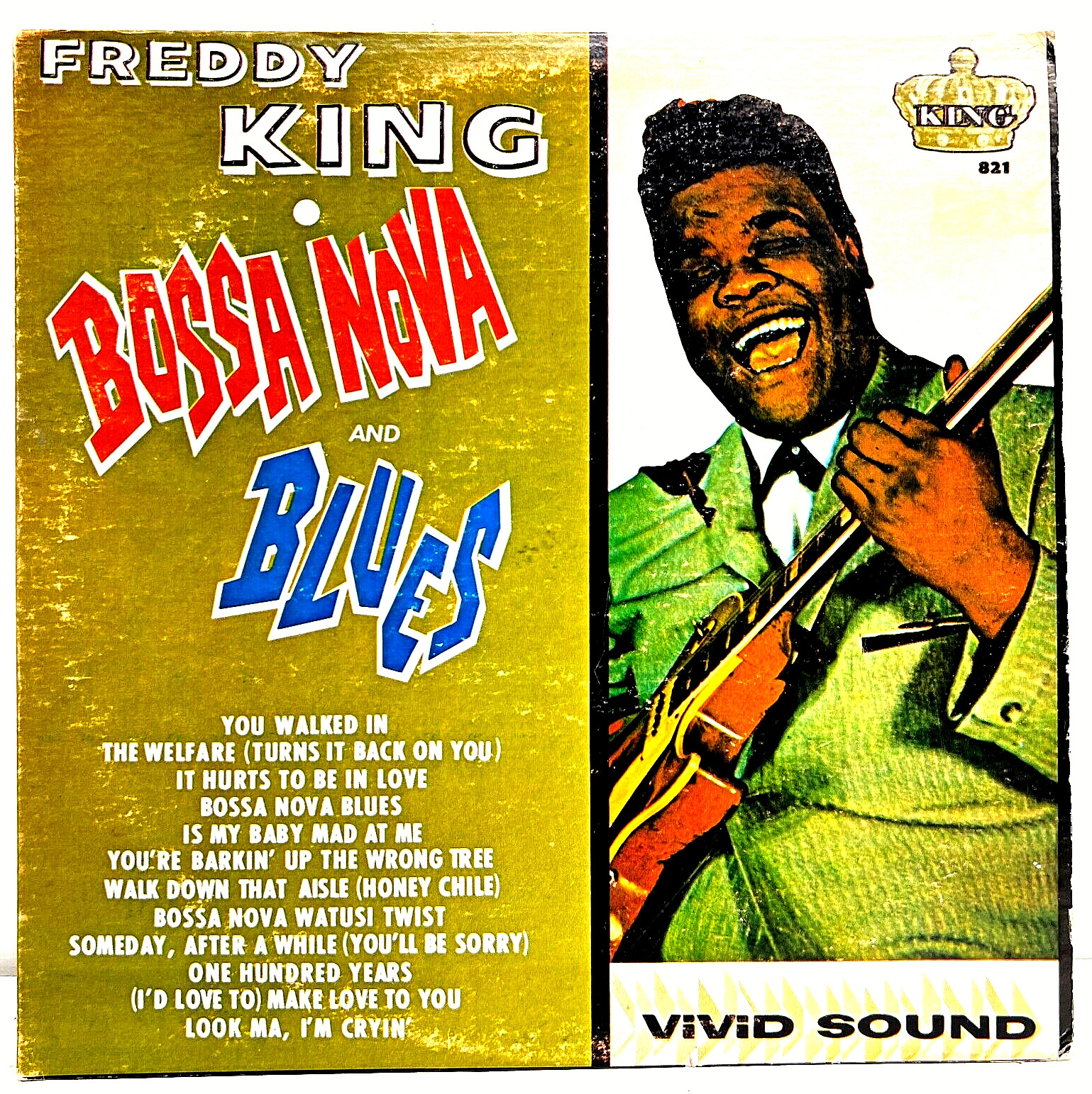 Freddy King Bossa Nova And Blues Vinyl Records
