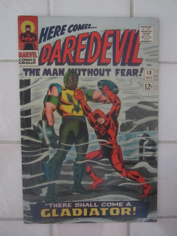 Daredevil n° 18 1st app Gladiator comics us vo