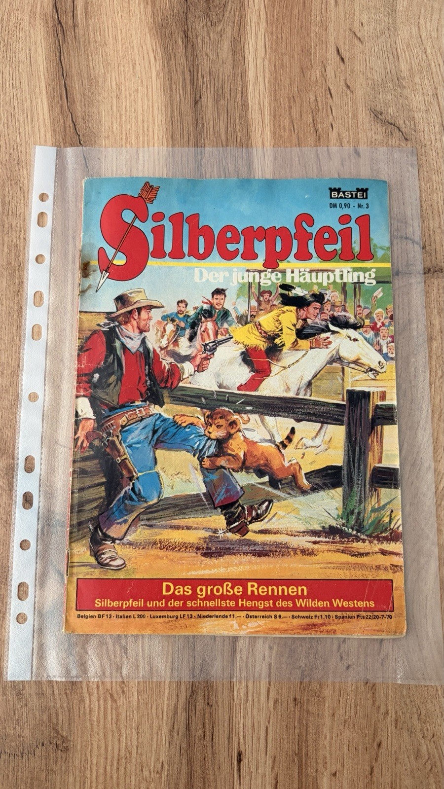 Bastione: 1x Freccia Argento n.3 - RARO - fumetto western originale