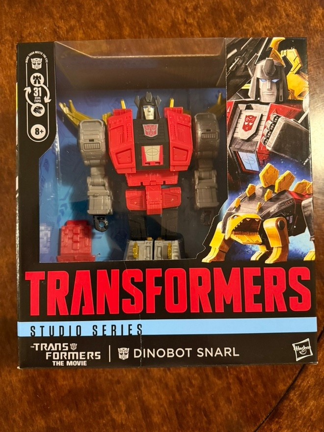 Transformers Studio Series 86 The Movie SS86 Leader MTMTE Dinobot Snarl - Nuovo