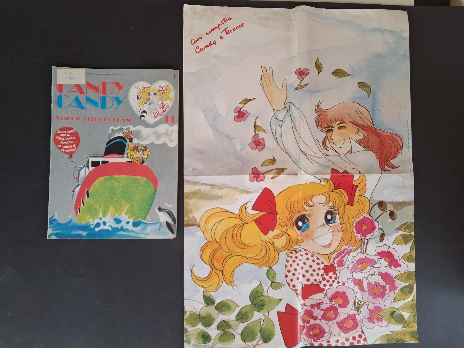 Candy Candy Fabbri, N. 14 Con Poster Candy Terence
