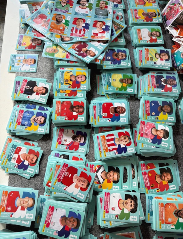 Panini WM 2026 50 gemischte Sticker