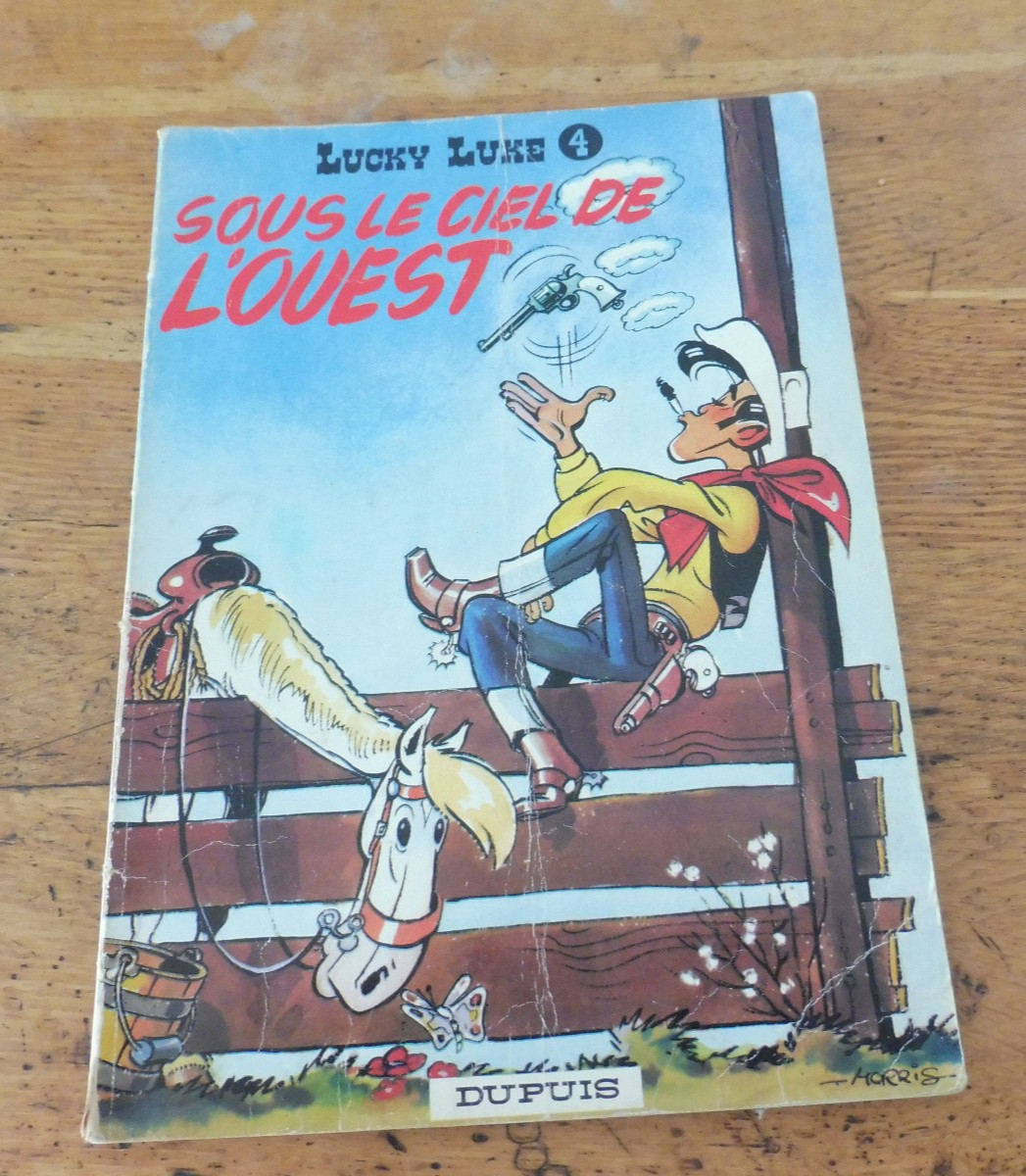 bd souple complette lucky luke 1969 sous le ciel de l ouest
