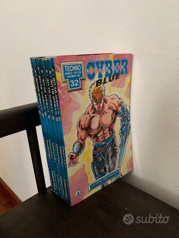 Cyber Blue 1-7 COMPLETA – Star Comics – Manga