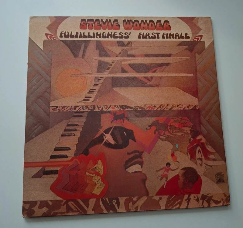 Stevie Wonder Fulfillingness' First Finale US Original Pressung Tamla Vinyl LP 1974