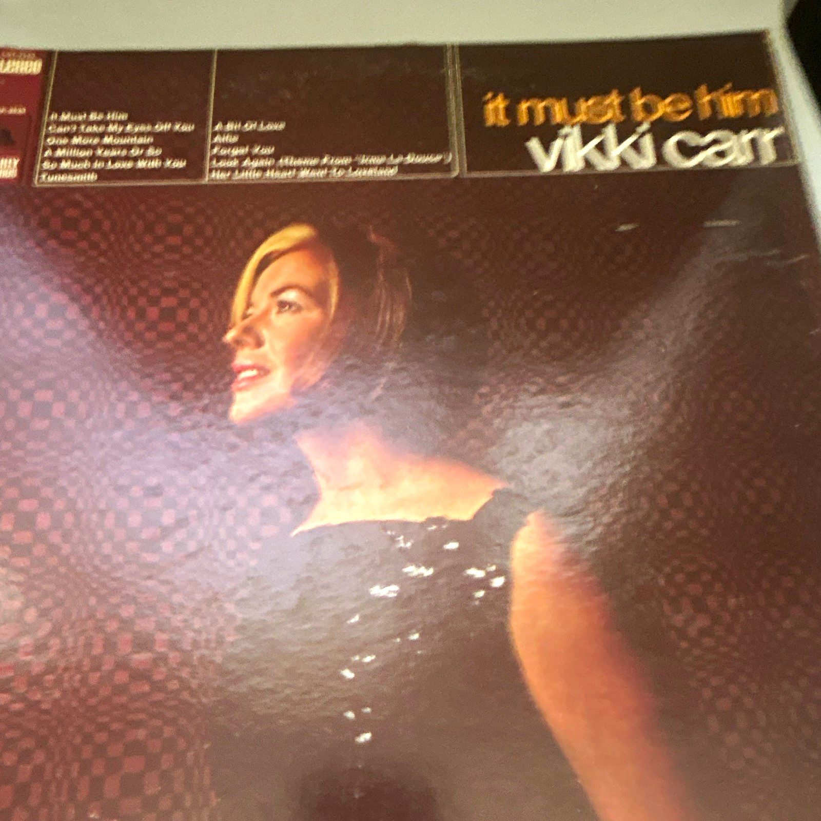 Vikki Carr It Must Be Him LP Vinyl Stereo Liberty Records 33 RPM 12" Pop