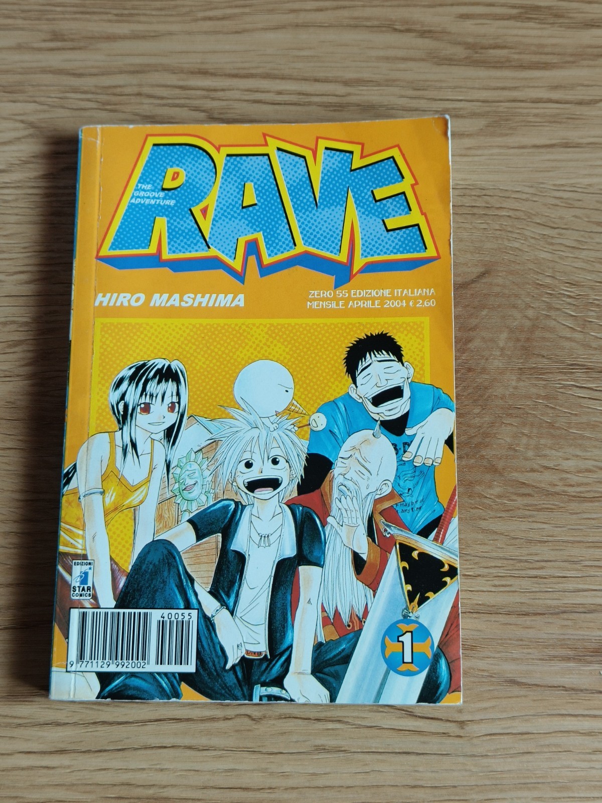 Star Comics Rave n. 1 Hiro Mashima manga italiano 1ª edizione 2004
