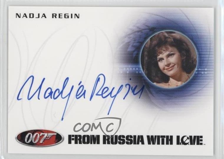 2012 Rittenhouse James Bond: 50th Anniversary Series 2 Nadja Regin Auto ob9