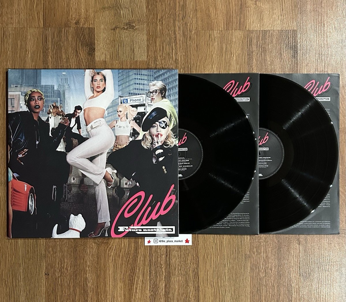 Dua Lipa The Blessed Madonna Club Future Nostalgia vinyl record and CDs Rare OOP