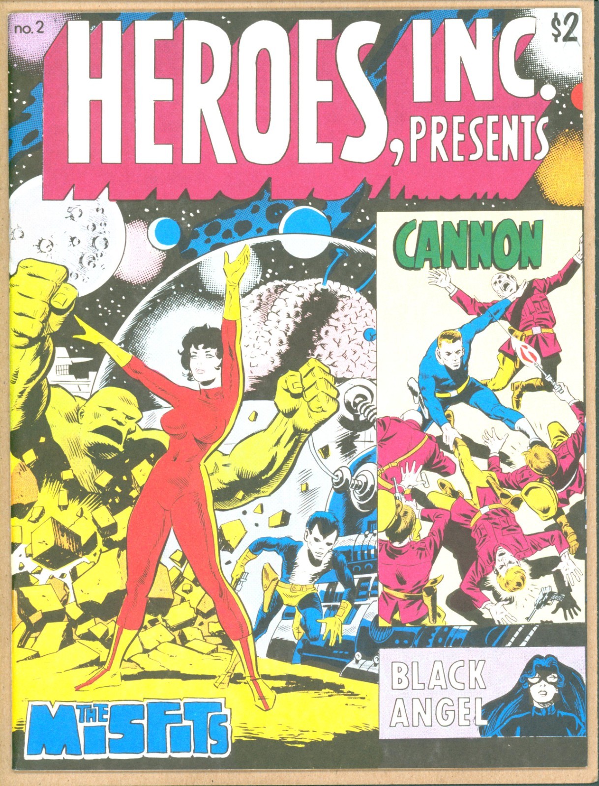 Heroes, Inc. Presents #2 (1976) FN/VF Wally Wood - Steve Ditko - Mike Vosburg