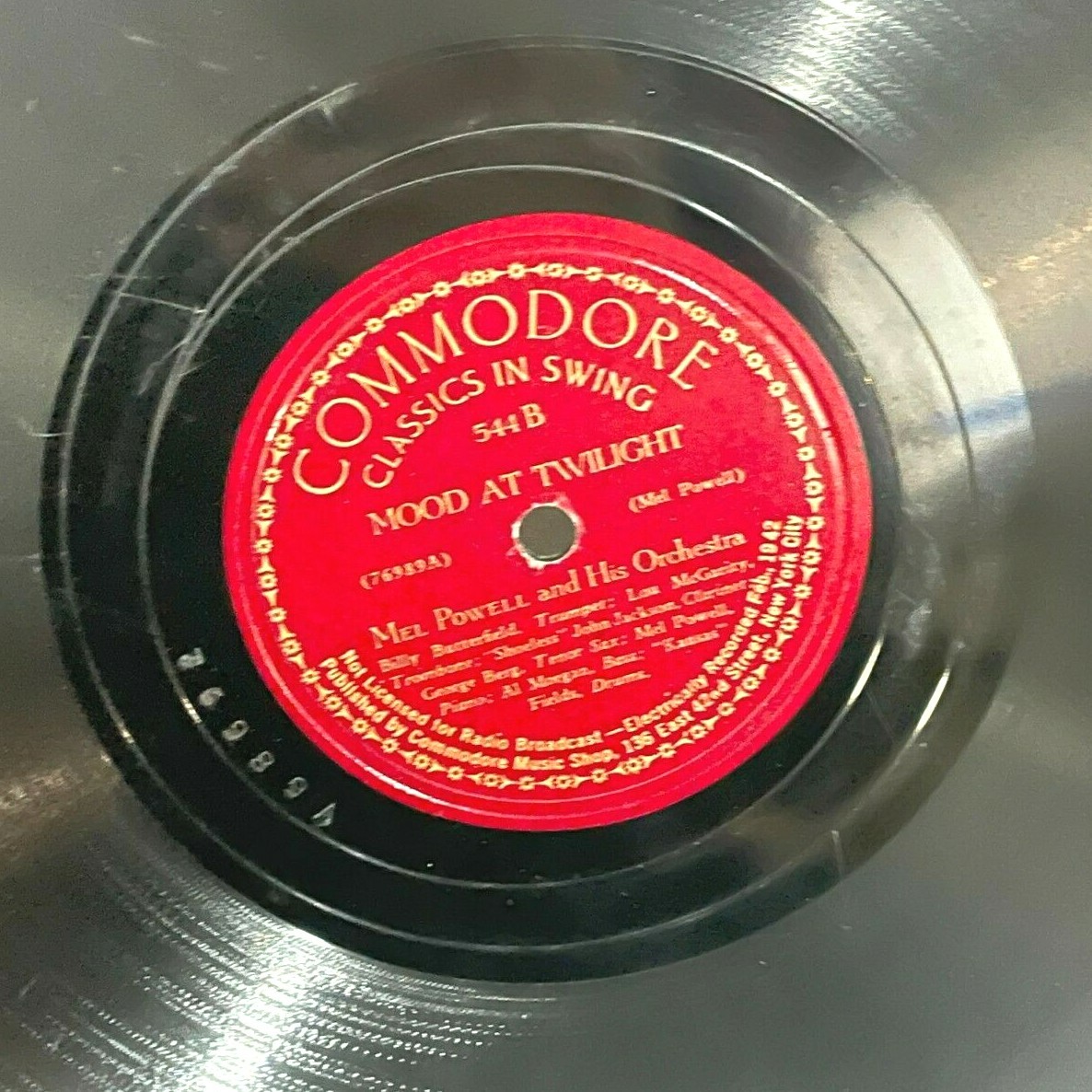 1944 Jazz Swing Mel Powell Mood at Twilight / World is Waiting for the Sunrise