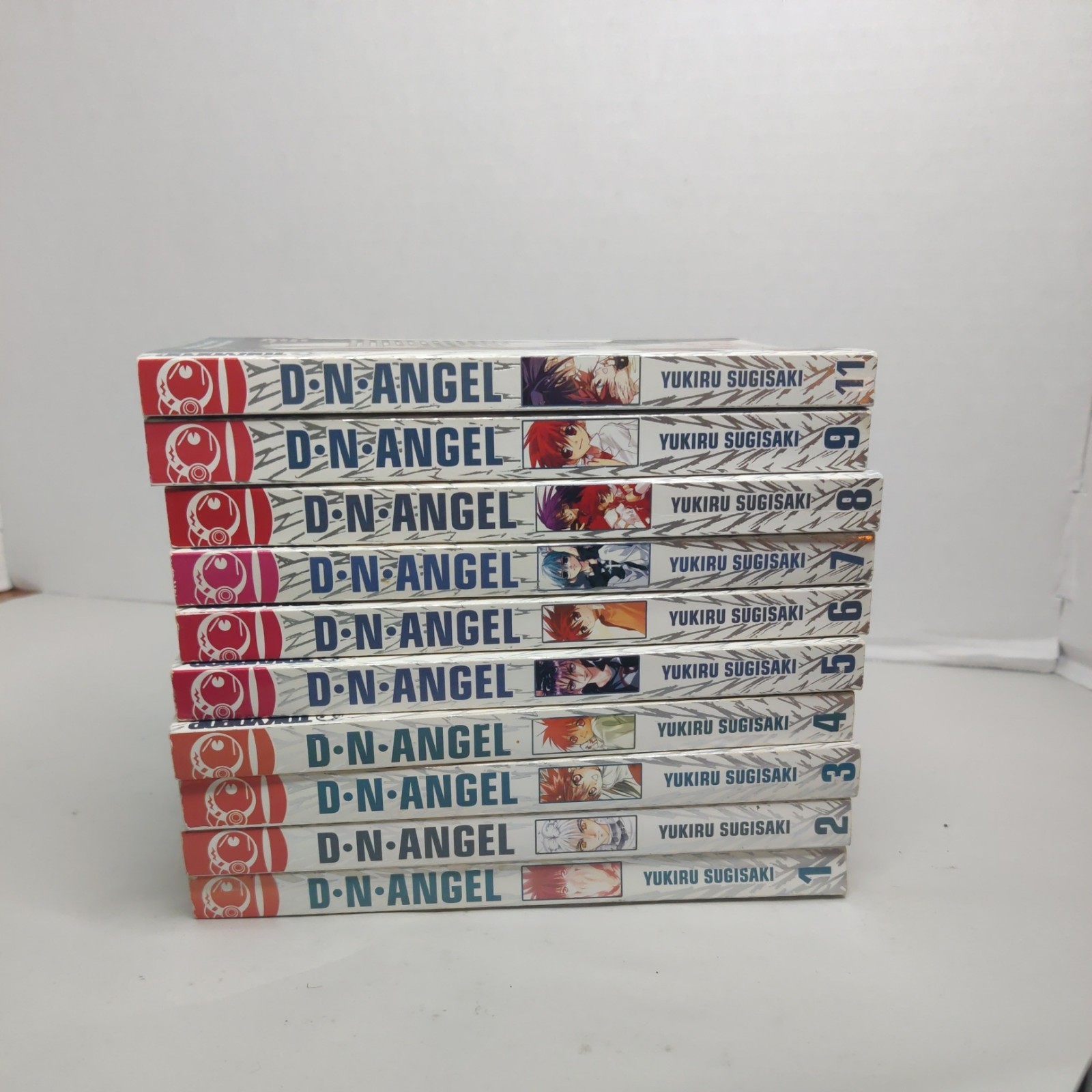 DNAngel Vol 1-9, 11 manga inglese 10 libri