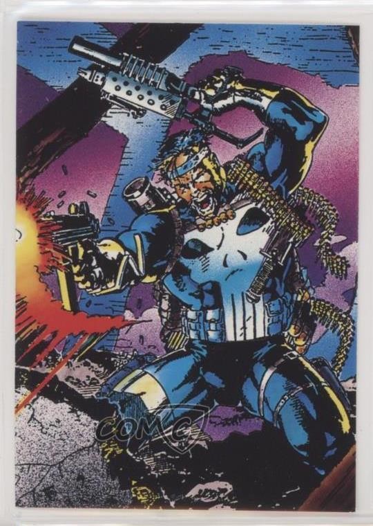 1992 Marvel The Punisher Guts and Gunpowder (voce diario di guerra) armi #17 3c7