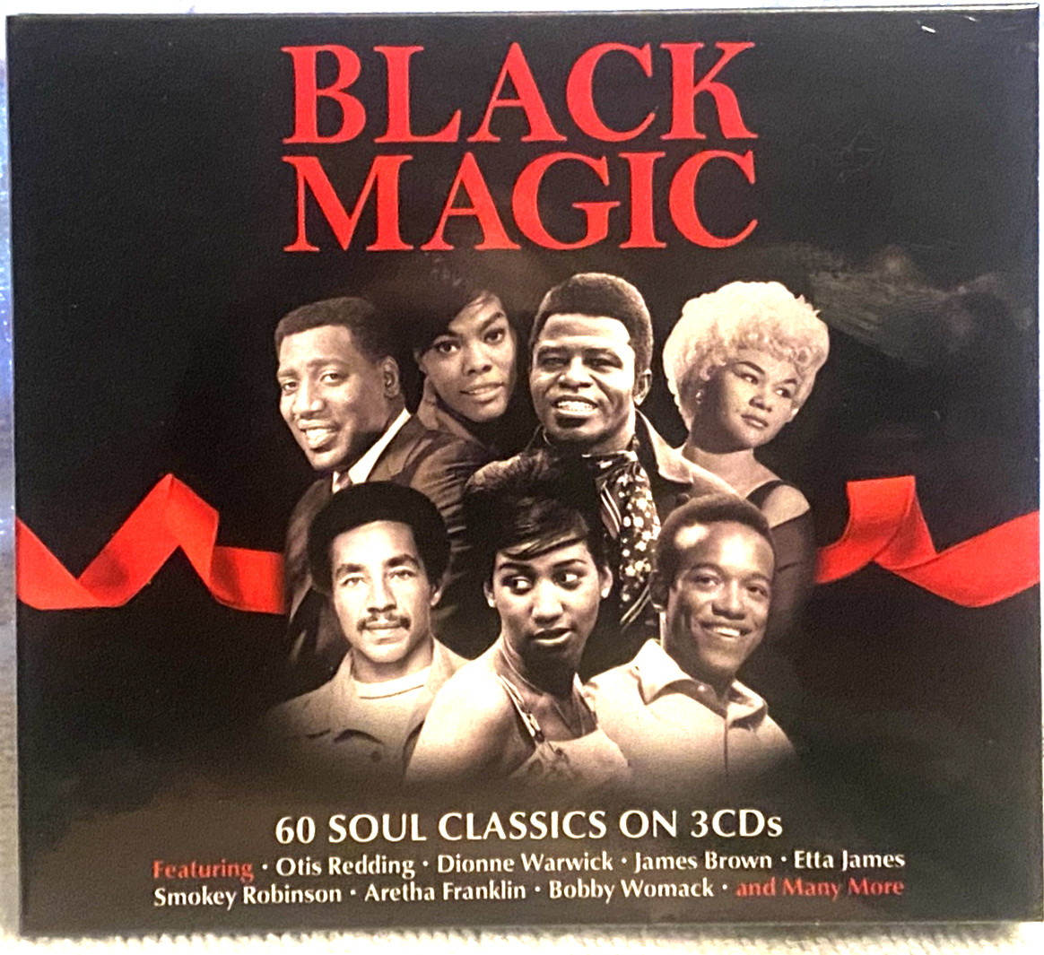 BLACK MAGIC 3 CD 60 Soul Classics *SEALED*   *save with combined shipping*
