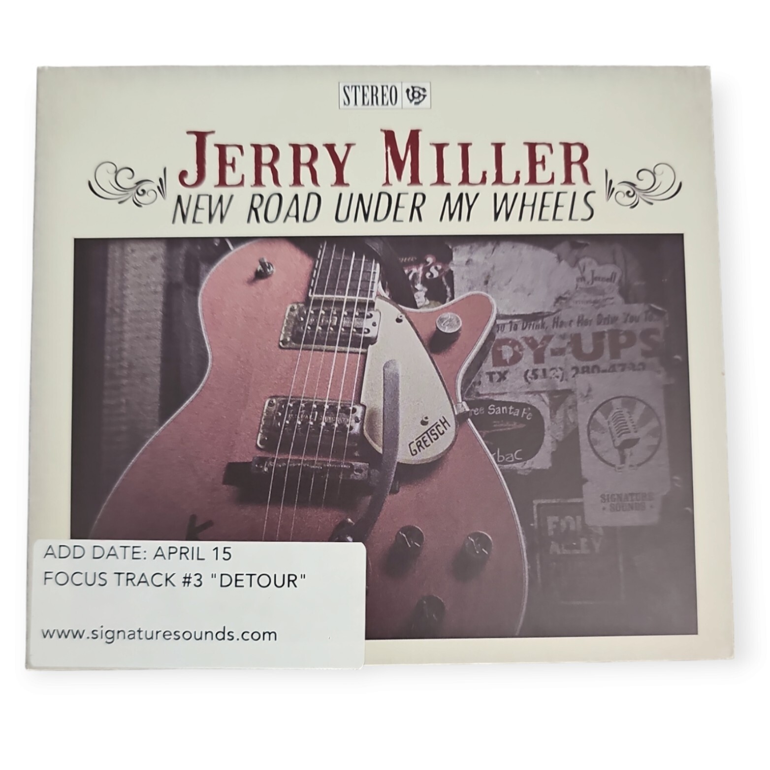 Jerry Miller – New Road Under My Wheels [2013 Promotional CD]
