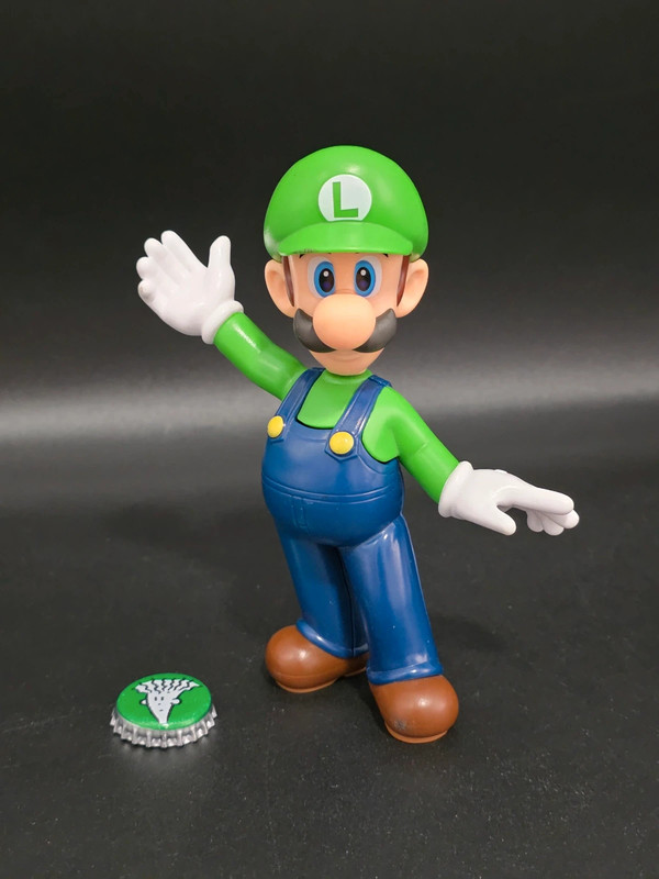 Figura Grande Luigi Super Mario Bros