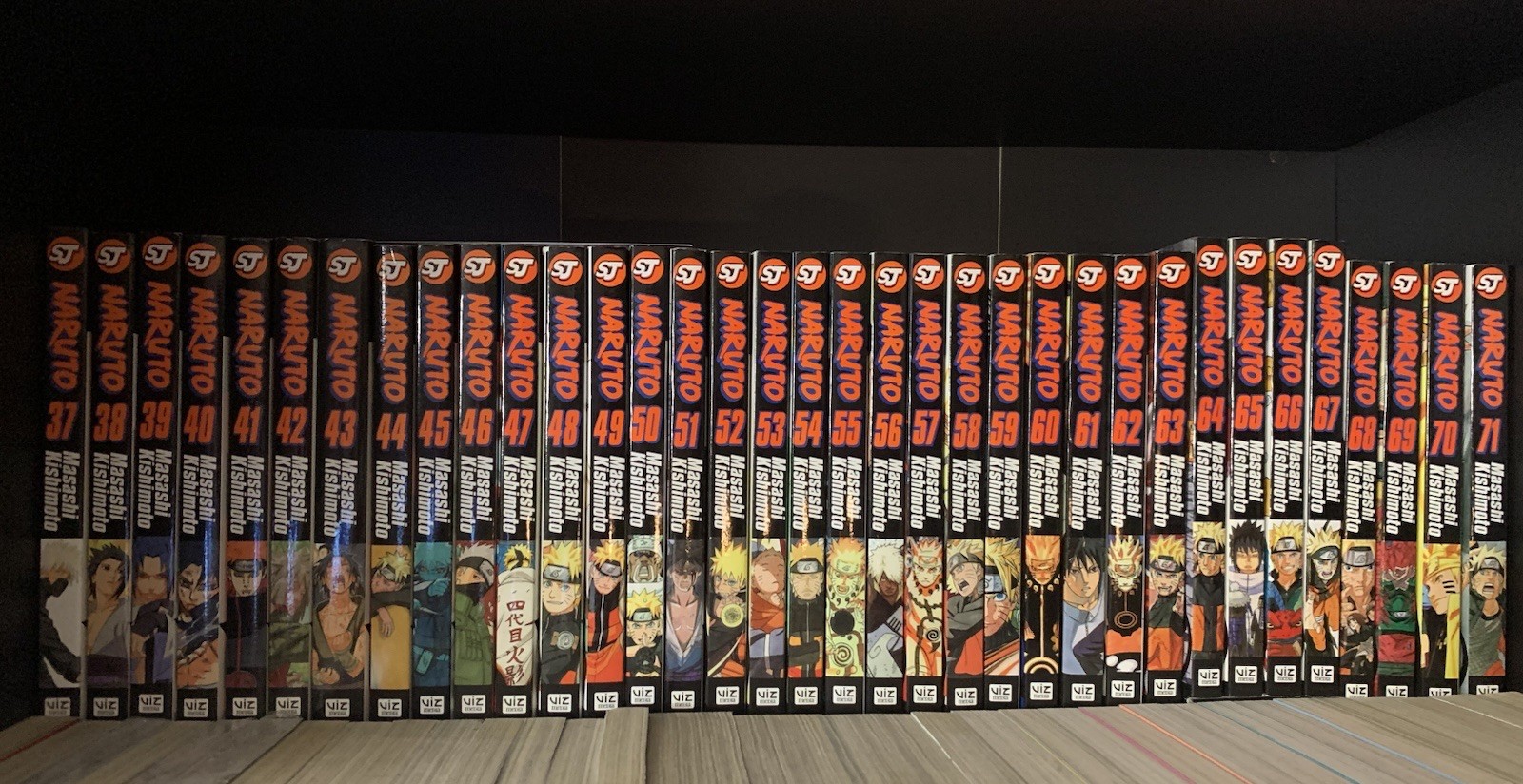 Naruto Manga Lotto Vol 1-72 VIZ Media Masashi Kishimoto Naruto Uzumaki