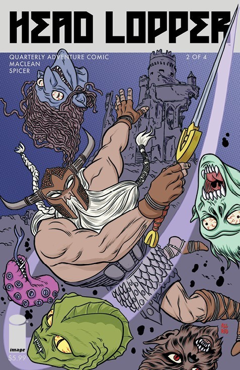Head Lopper #2 (NM) `15 Andrew MacLean (Cover B)
