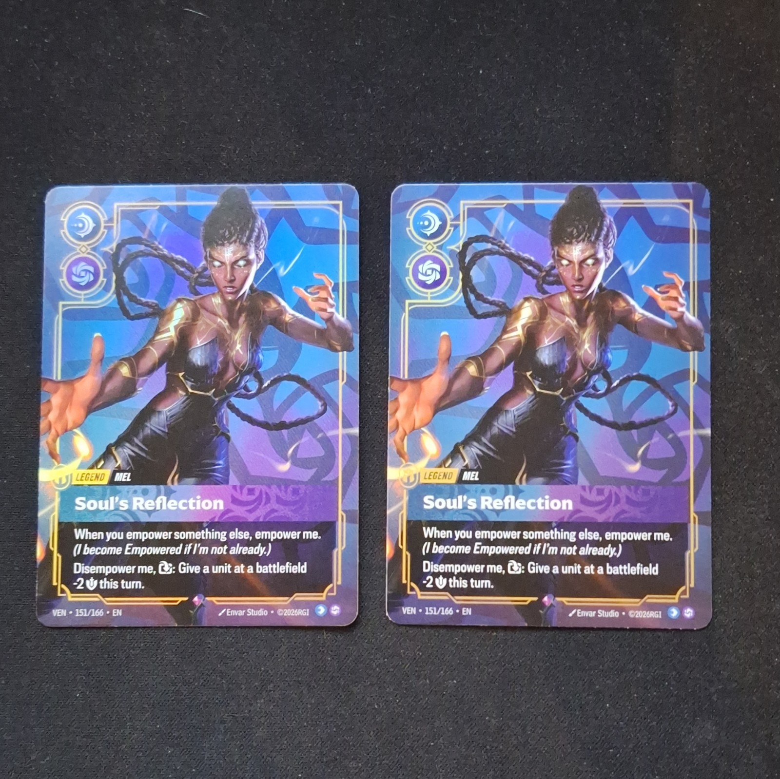 Riot Games Legends of Runeterra 2x Soul's Reflection Mel 151/166