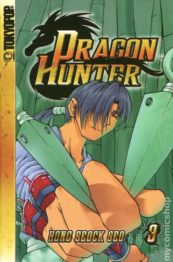 Dragon Hunter GN #3-1ST FN 2003 Immagine Stock