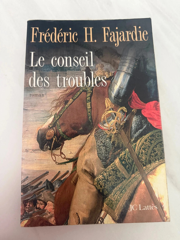 Livre Le Conseil des Troubles de Frédéric H. Fajardie