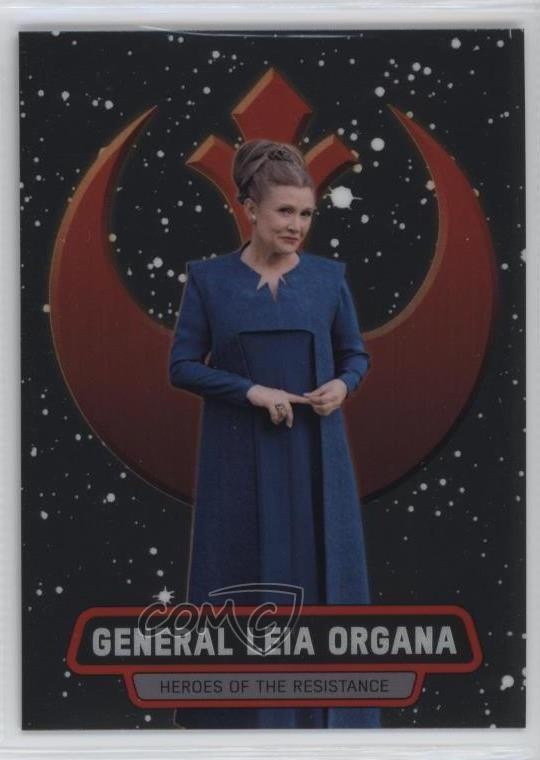 2016 Topps Star Wars: Il Risveglio della Forza Chrome Princess Leia Organa Generale 8d4