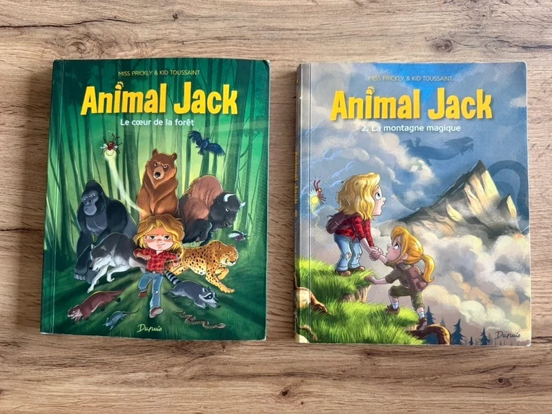 BD Animal Jack tomes 1 et 2 - Dupuis