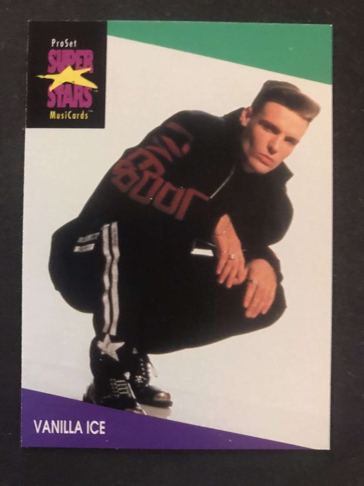Vanilla Ice - #141 1991 Pro Set SuperStars MusiCards