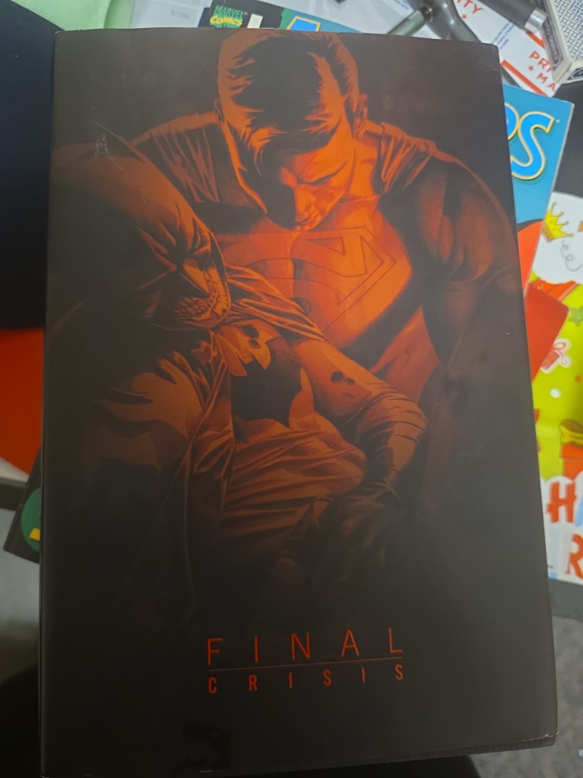Final Crisis DC Comics copertina rigida Grant Morrison