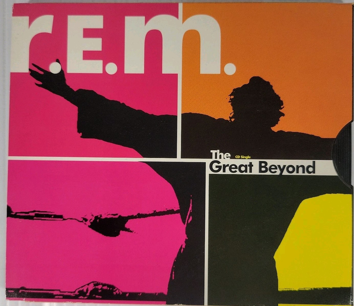 REM The Great Beyond CD Single 2000 Warner Bros Man on the Moon Like New