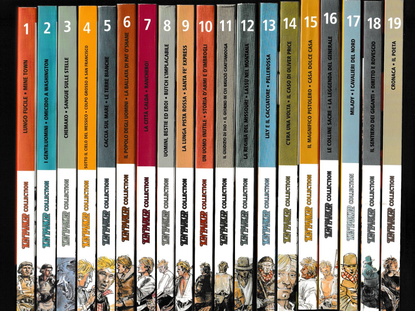 ken parker Panini collezione completa 1/45 + calendario