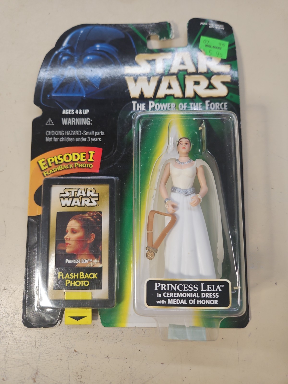 Star Wars Modellino Il Potere della Forza Principessa Leia Abito da Cerimonia 1998