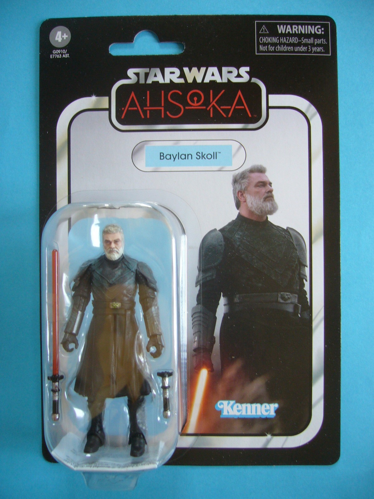 STAR WARS 3,75" THE VINTAGE COLLECTION AHSOKA - VC355 BAYLAN SKOLL *QUASI NUOVO*