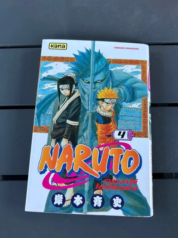 Manga Naruto Tome 4